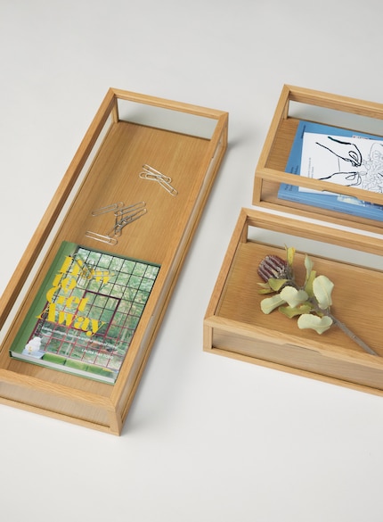 Lezen kan eruit zien als een kunstwerk in vitrines en kasten.