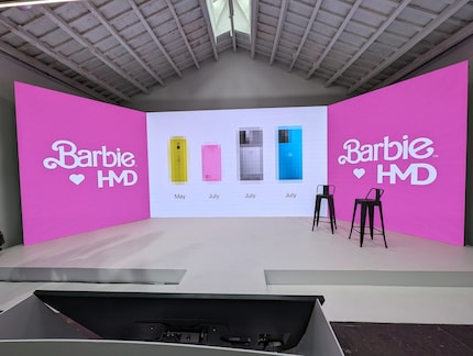 De komende maanden komen er vier nieuwe mobiele telefoons van HMD aan, waaronder een roze Barbie-telefoon in juli.