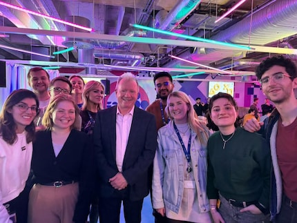 Still-Playstation CEO Jim Ryan a few days ago at the unsuspecting London Studios.
