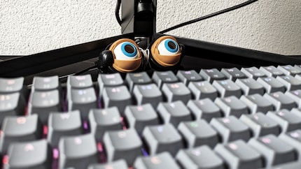 These special glasses can blink. Needless to say, I rarely use them in video calls.