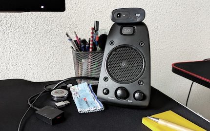 You’ll never see the same stuff gathered next to my speaker, webcam and stationery.