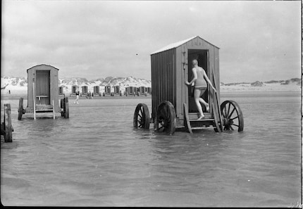 Yep, bathing machines really did exist.