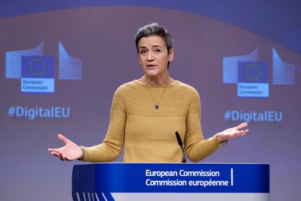 Not letting up: EU Competition Commissioner Margrethe Vestager.