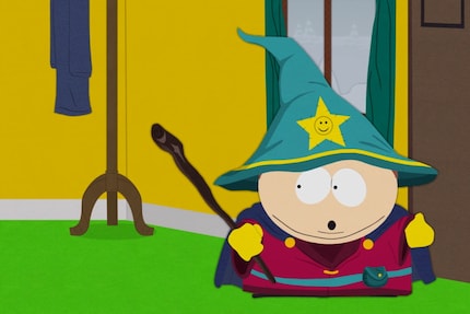 Cartman verheugt zich op magische gevechten in de sneeuw en verkleedt zich.