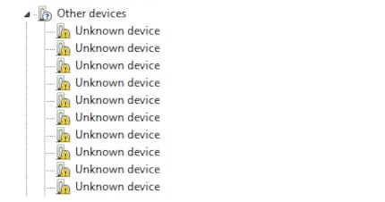 Manchmal sind da auch nicht erkannte Geräte, deren Bezeichnung keinen Hinweis gibt. Sie werden schlicht als «Unbekanntes Gerät» aufgeführt. Allerdings tauchen die unbekannten Geräte unter Windows 10 und 11 viel seltener auf, als auf diesem Windows-Vista-Screenshot.