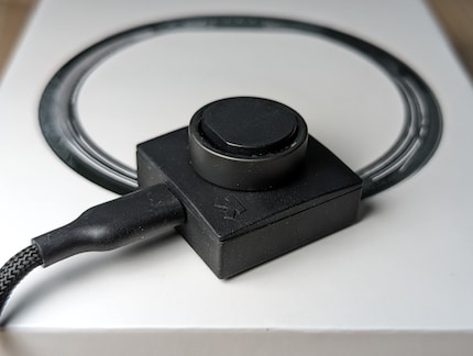 The charging process takes two hours and the ring gets warm in the process.