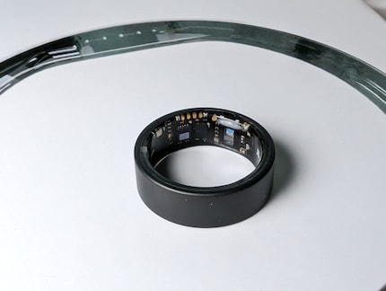 You can see the sensors and technology inside.