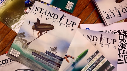 The stand-up magazine reports on trends, tips and innovations in water sports.