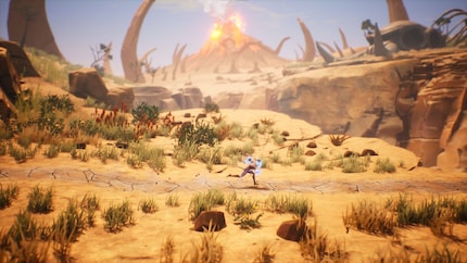 There are many different landscapes. Deserts, for example.