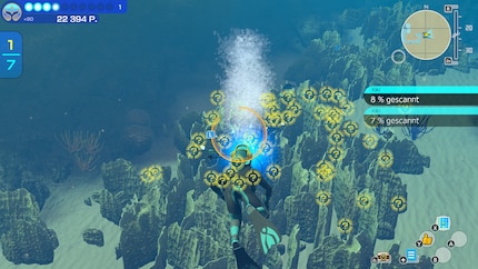 I can recognise animals that I’ve never explored on a dive by the little question marks.