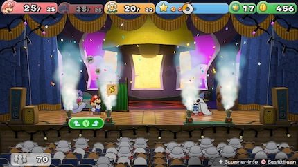 Sometimes the fog machines on stage go crazy. They cause damage or trigger special effects.