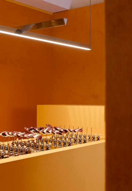 Aperitivo tableware from Ananas Ananas was designed to match the food.
