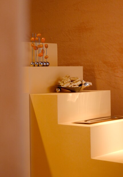 Even small bowls look better on a pedestal.