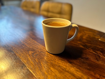 Decaf – looks like coffee, tastes almost like coffee and smells similar. But it’s just not a worthy substitute.