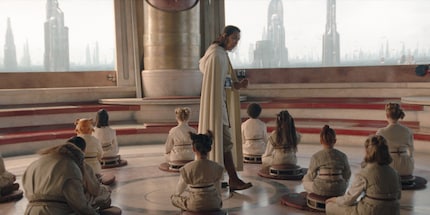 The Jedi’s noticeably sumptuous clothing in The Acolyte symbolises the fact they’re in their golden era.