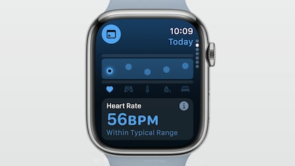 Die neue Vitalis-App zeigt dir deine Gesundheitsdaten von letzter Nacht.