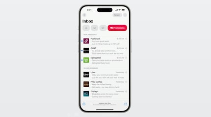 Deine Mails werden bald automatisch geordnet und kategorisiert.