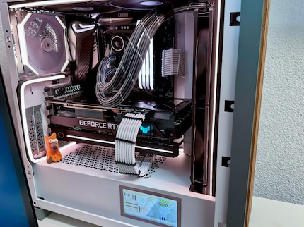 Zelfs in de pc vind je zelfgemaakte dingen.
