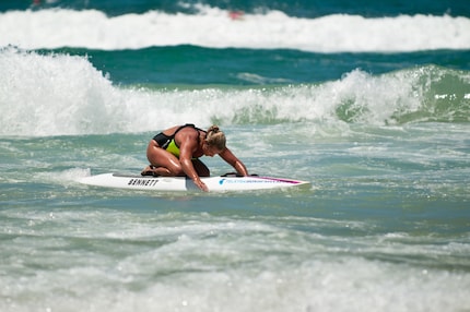The unusual position activates new muscle groups and strengthens the core.