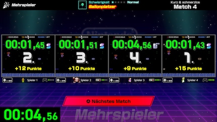 Multiplayer met vier spelers.