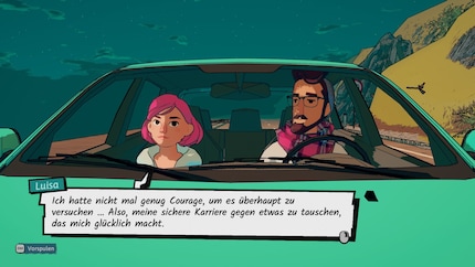 De dialogen kunnen ook vooruitgespoeld worden. Ik vind ze kort en bondig en luister er graag naar.