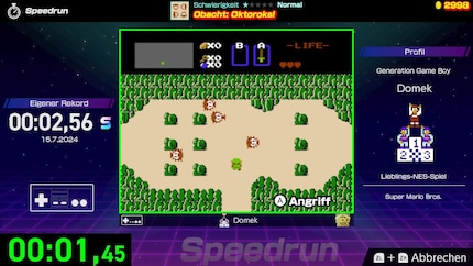 In deze speedrun moet ik alle tegenstanders zo snel mogelijk uitschakelen. Klinkt simpel, maar het laat je hart sneller slaan.