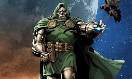 This is what Victor von Doom aka Dr Doom looks like in the comics.