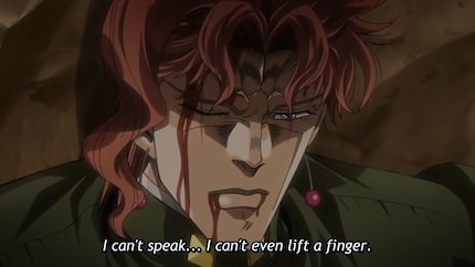 Cassie regrets her Google search for Kakyoin.