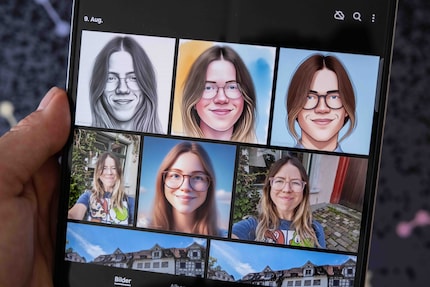 Ik heb verschillende portretten van mijn selfies uitgeprobeerd met AI.