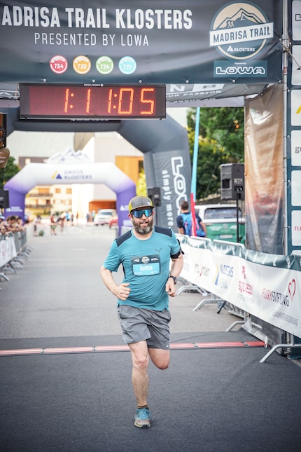 Und ab dem Moment kann ich mich «Finisher» eines Trailruns nennen.