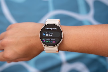 De gezondheidsgegevens op het horloge in één oogopslag. Scroll naar beneden voor meer informatie.