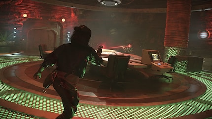 Shooting is usually a last resort, but it’s still a lot of fun thanks to the upgradeable blaster.
