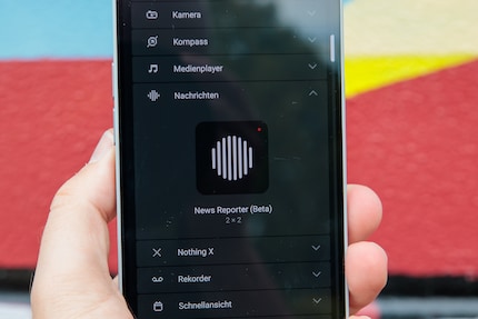 De nieuwe widget News Reporter gebruikt AI om het nieuws voor te lezen.