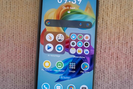 De belangrijkste apps worden je voorgesteld op de startpagina, afhankelijk van je gebruik.