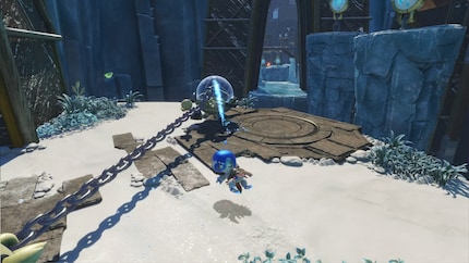 Smash enemies with your axe as a Kratos bot. I love this game.