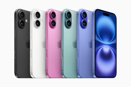 Wit vervangt de gele kleur van de iPhone 15 op de gewone iPhone 16.