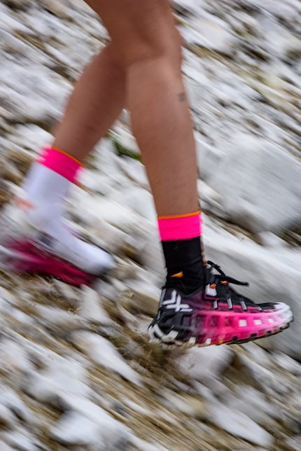 Gemacht für schnelle Downhills: Dort soll der Schuh Stabilität und Dämpfung bieten.