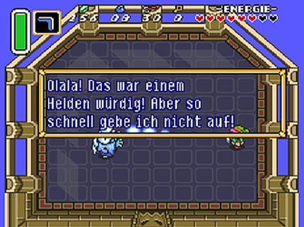 De eindbaas in de wereld van het licht is een lafaard en verdwijnt in de wereld van de schaduwen. Nou, wacht![//caption>Nintendo