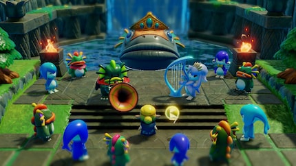 Ik werd verliefd op de dorpen en inwoners van Hyrule.
