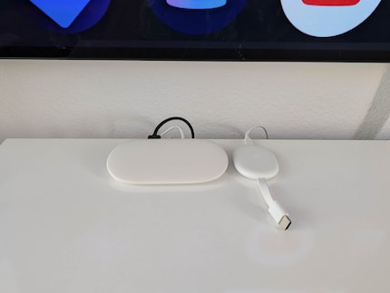 Google Streamer’s significantly larger than Chromecast with Google TV.