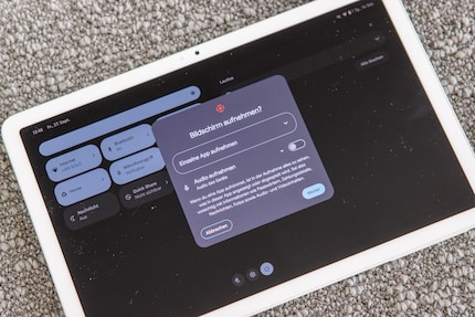 Bij het starten van een schermopname vraagt Android 15 of een app of het hele scherm moet worden opgenomen.