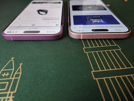 Hetzelfde formaat, maar iets slanker: de iPhone 16 Plus.