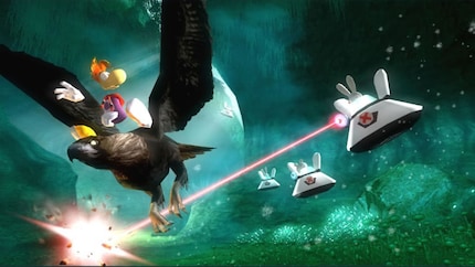 Rayman: Raving Rabbids was originally supposed to be a classic 3D platformer.
