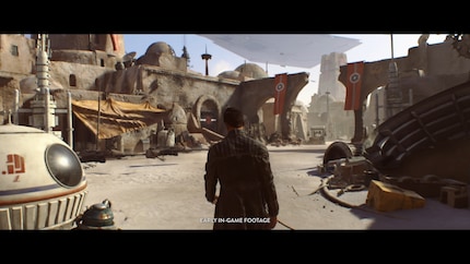 A Star Wars game in the style of Uncharted? Shut up and take my money.