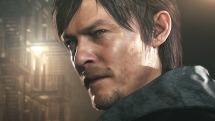 Norman Reedus at the end of P.T.