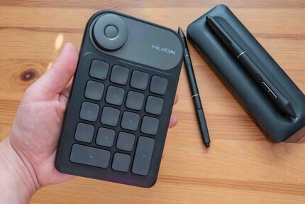 The shortcut keyboard is extremely practical.
