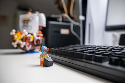De keycap is prima, maar je hoeft hem niet te stelen, Chopper.