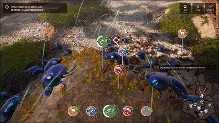 Battles often seem chaotic with several legions.