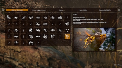 There’s a huge variety of creatures to uncover in the game:
