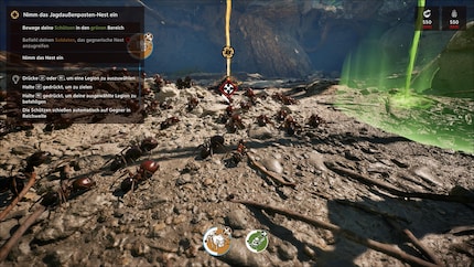 and the game on my PlayStation 5 (right).